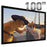 100" TV Cinema HD Projector Screen Flat Fixed Frame 16:9