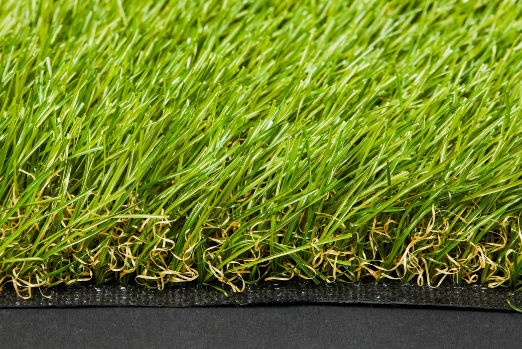 Synthetic Artificial Grass Turf 2x10m - Green &Yellow- 30mm