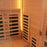 NEW Model 2 Person Luxury Carbon Fibre Infrared Sauna 8 Heating Panels 002G