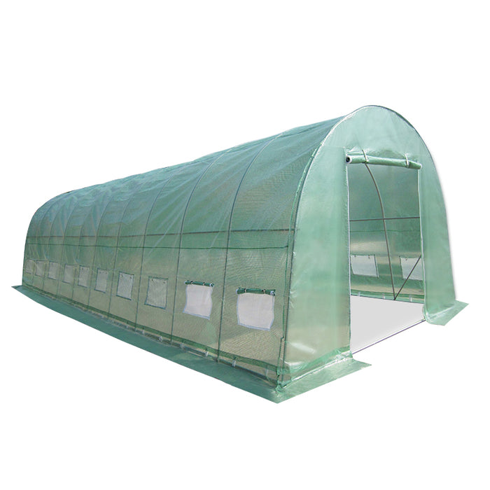 10m x 4m Galvanised Frame Walk-in Polytunnel Greenhouse
