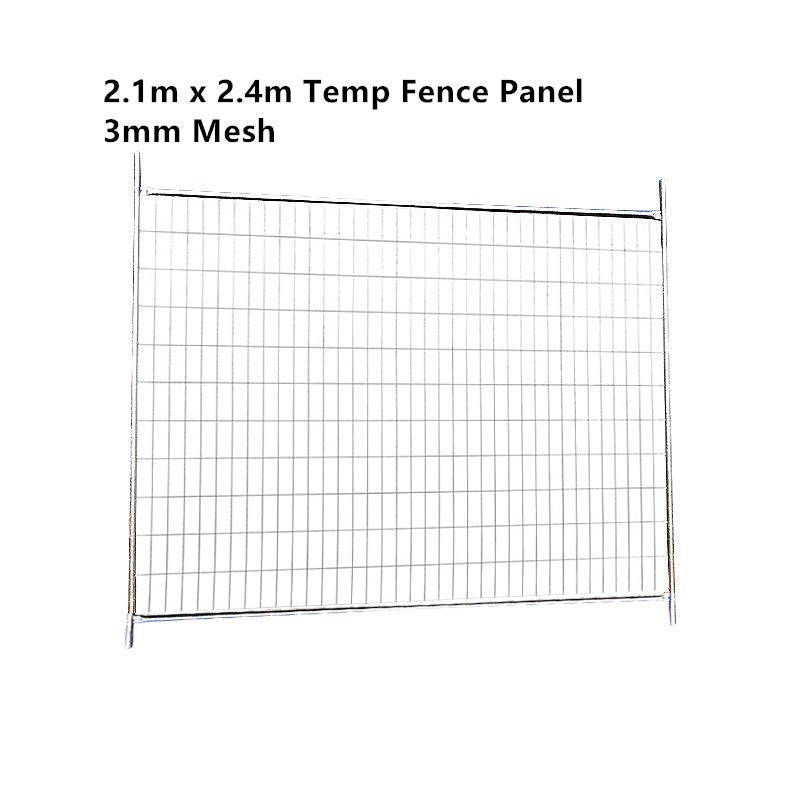 Temporary Fencing Fence 3mm Mesh Panel 2100mmx2400mm