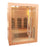 4 Person Luxury Carbon Fibre Infrared Sauna 11 Heating Panels 004G