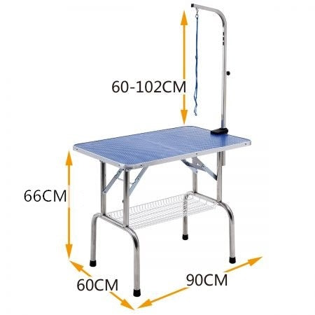 Professional Pet Grooming Table for Cats Dogs 90CM