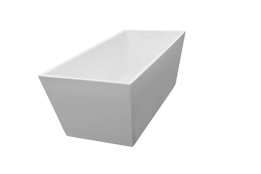 Bathroom Acrylic Free Standing Bath Tub 1700 x 750 x 600mm Freestanding (7102)