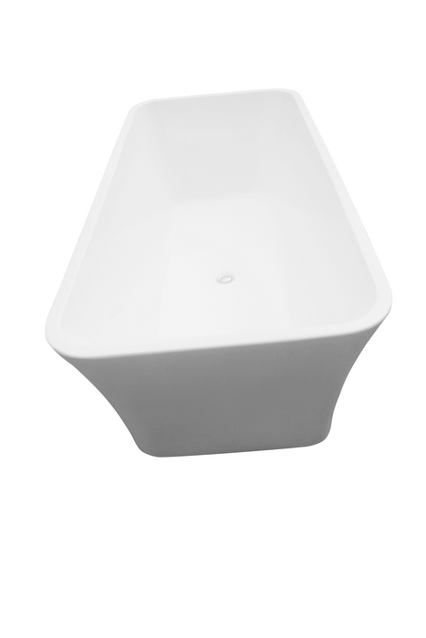 Bathroom Acrylic Free Standing Bath Tub 1700 x 750 x 600mm Freestanding (8003)