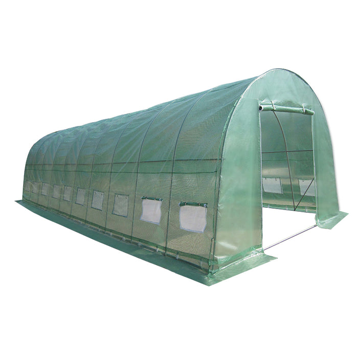 10m x 4m Galvanised Frame Walk-in Polytunnel Greenhouse