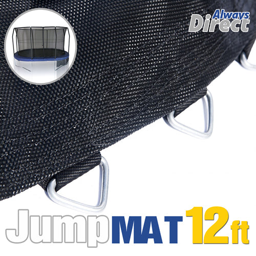 Replacement Jumping trampoline Mat  for 12 Feet Trampoline with 72 pcs V-ring for L165 mm spring