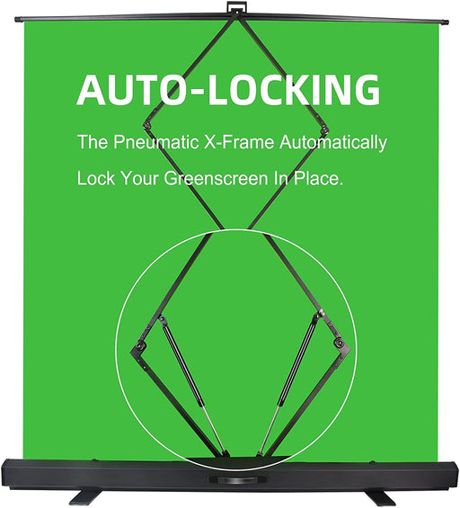 150x200cm Pull Up Auto-locking Green Screen (4:3)