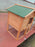 Villa Chicken Coop Rabbit Hutch Guinea Pig Ferret Cage With Tray and Run 1500(L)*670(W)*875(H)mm