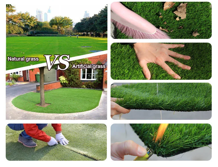 Synthetic Artificial Grass Turf 1x10m - Green &Yellow - 20mm