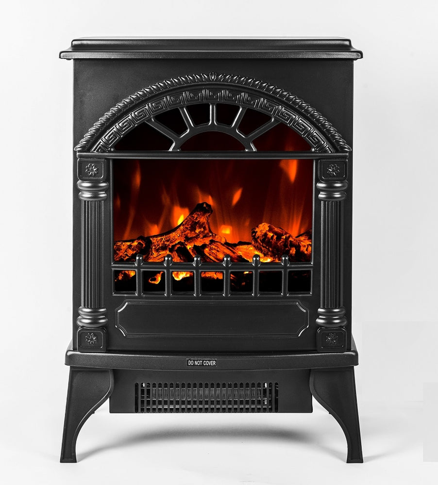 16" Free Standing Electric Fireplace Heater 02