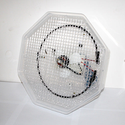 JANOEL Digital 60 Eggs hexagon Incubator With LED Display Adjustable Temp
