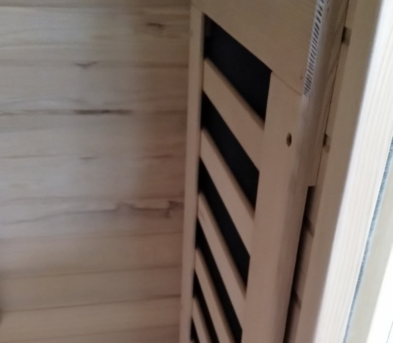3 Person Luxury Carbon Fibre Infrared Sauna 8 Heating Panel 003C