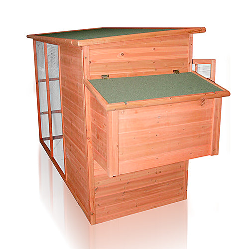 2.3M Weatherproof Chicken Coop Hen House Rabbit Hutch with Removable Tray Sliding Door 230x90x130(H)cm  (pre-order)