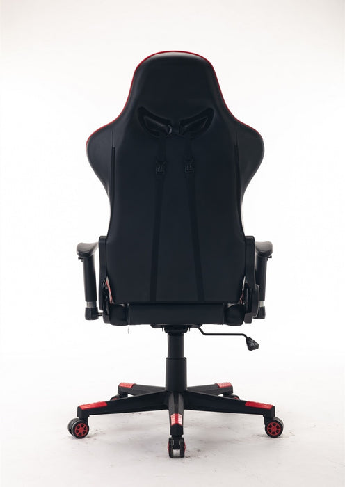 High Back 180 degrees tilt Ergonomic Gaming Office Executive Racing Chair Seat - Red