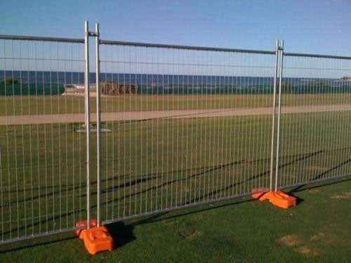 Heavy Duty Premier Grade Temporary Fencing System 10 Panels 2100mmx2400mm with Concrete Feets Clamps