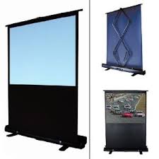 100" Pull Up Portable Office Projection Projector Screen (4:3)