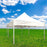 Deluxe 3X6m Premier Grade HEX 50 Folding Gazebo Marquee Pop Up Outdoor Canopy White
